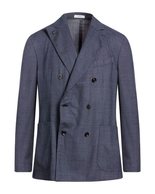 Boglioli Blue Blazers for men