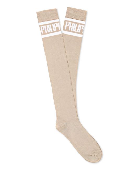 Philipp Plein White Socken & Strumpfhosen