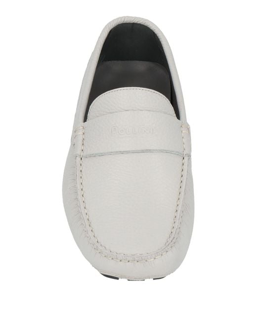 Pollini White Loafers for men