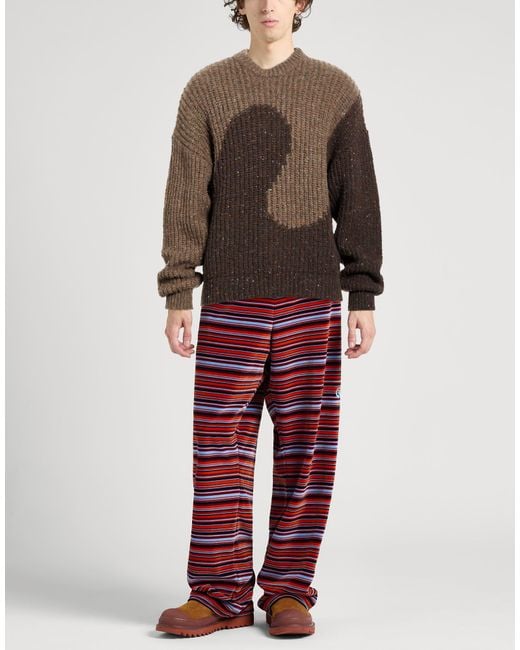 ERL Brown Sweater Wool, Polyamide, Viscose for men