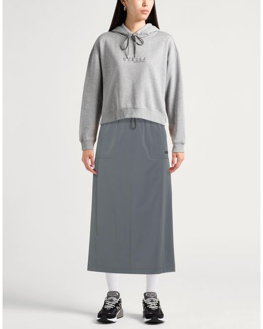 Autry Gray Midi Skirt