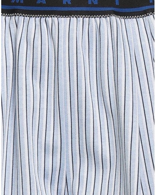 Marni Blue Sky Shorts & Bermuda Shorts Polyamide, Cotton, Viscose, Elastane