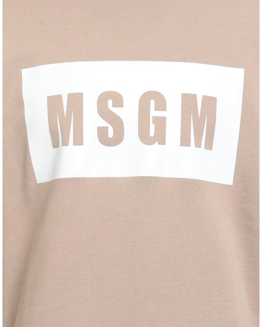 MSGM Pink Sweatshirt for men