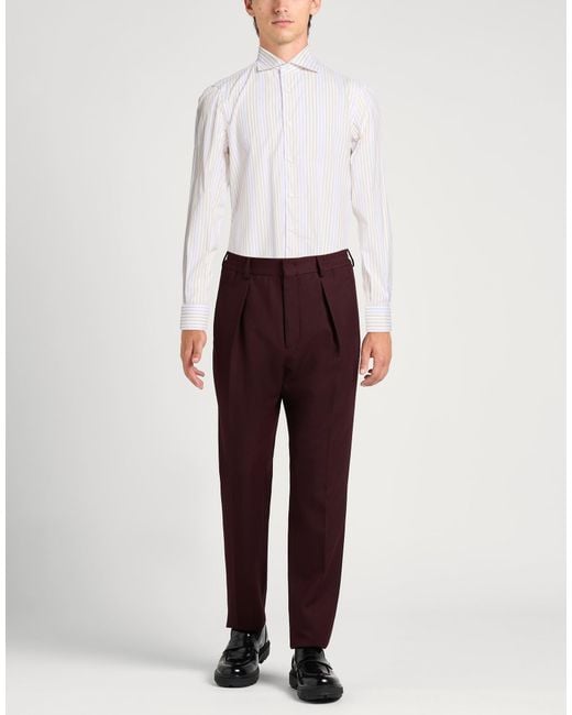 Isaia White Shirt for men