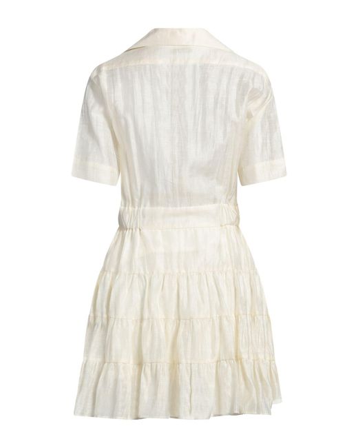 Sandro White Mini Dress