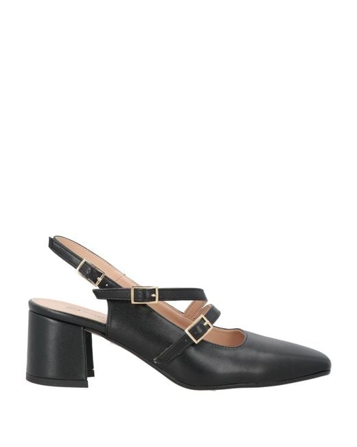 Divine Follie Black Pumps Synthetic Material