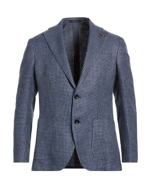 Sartoria Latorre Blue Blazers for men