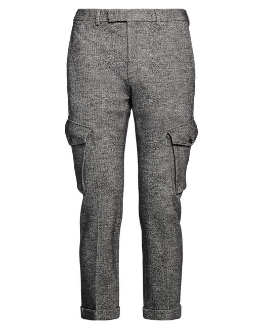 Kris Van Assche Gray Pants Virgin Wool, Cotton for men