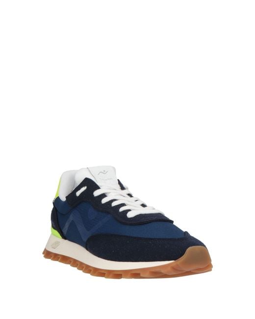 Nomad Society Blue Sneakers Textile Fibers for men