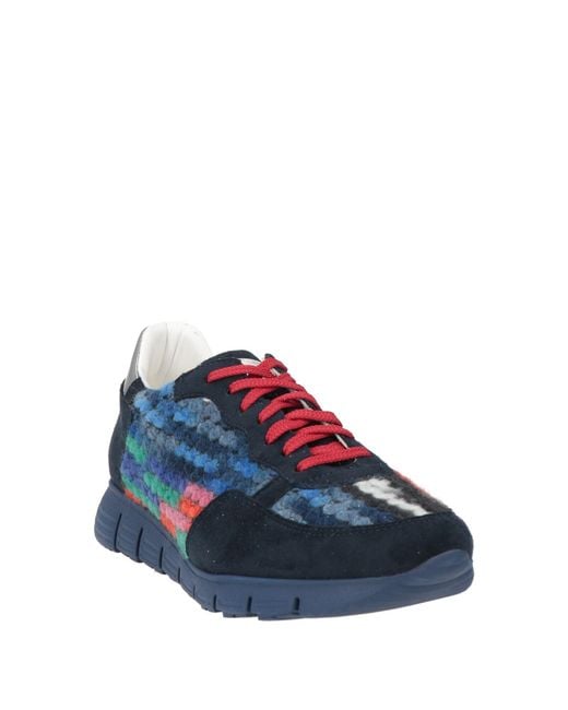 L4k3 Blue Trainers for men