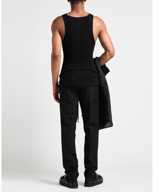 Rick Owens Black Trouser for men