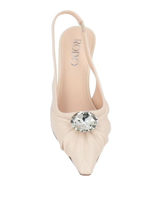 Rodo Natural Pumps Leather
