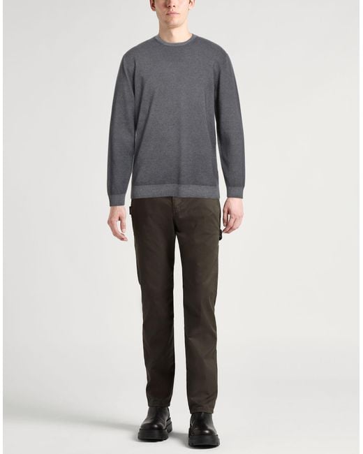 Pullover di Malo in Gray da Uomo
