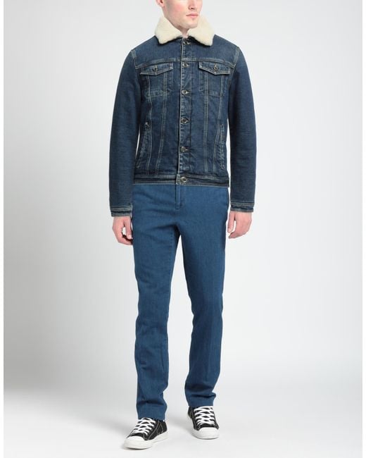 Moorer Blue Puffer for men