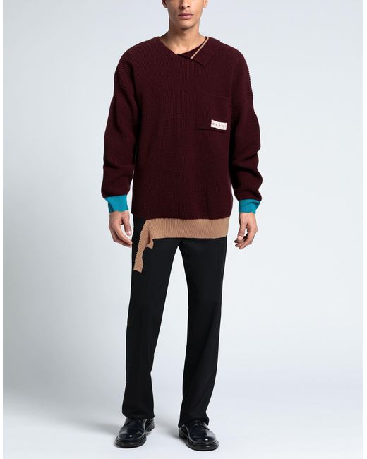 Marni Red Sweater for men