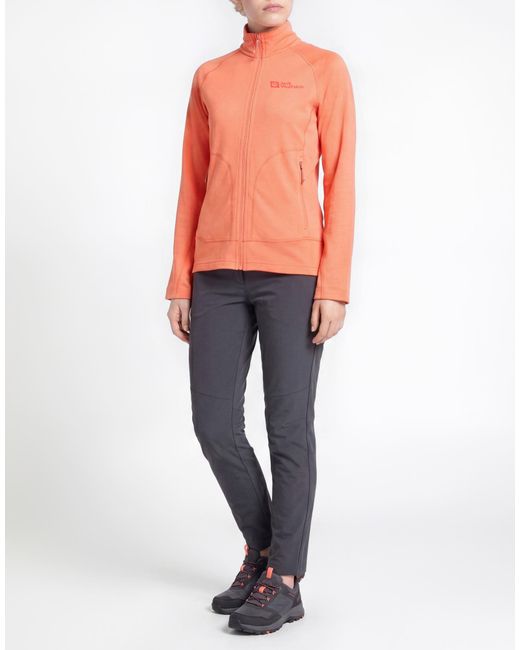 Jack Wolfskin Orange Sweatshirt