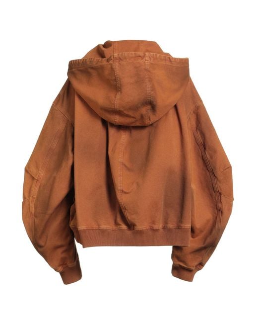The Attico Brown Jacket Cotton