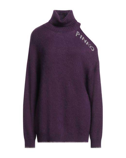 Pinko Purple Turtleneck