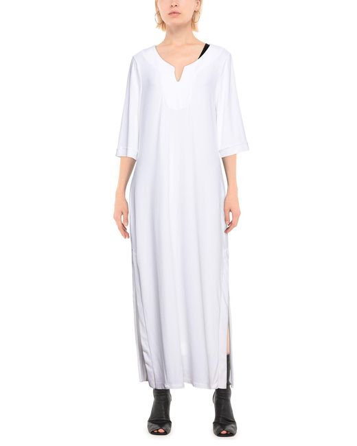 IU RITA MENNOIA White Maxi Dress