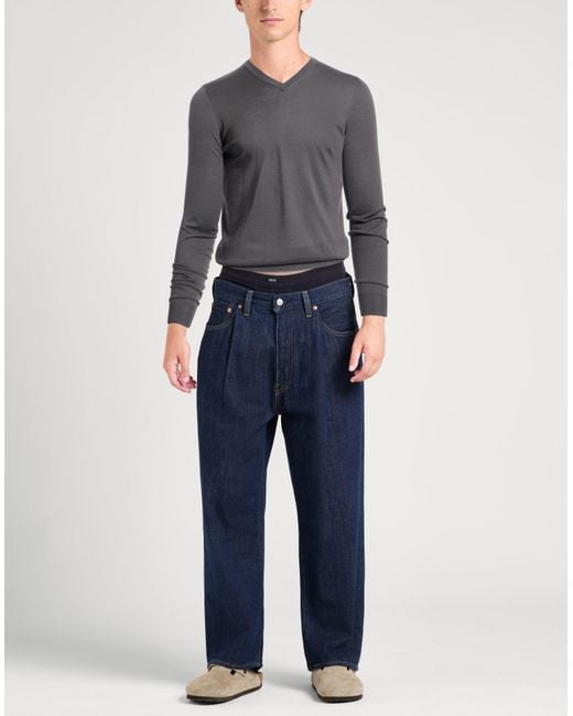 Drumohr Gray Jumper for men