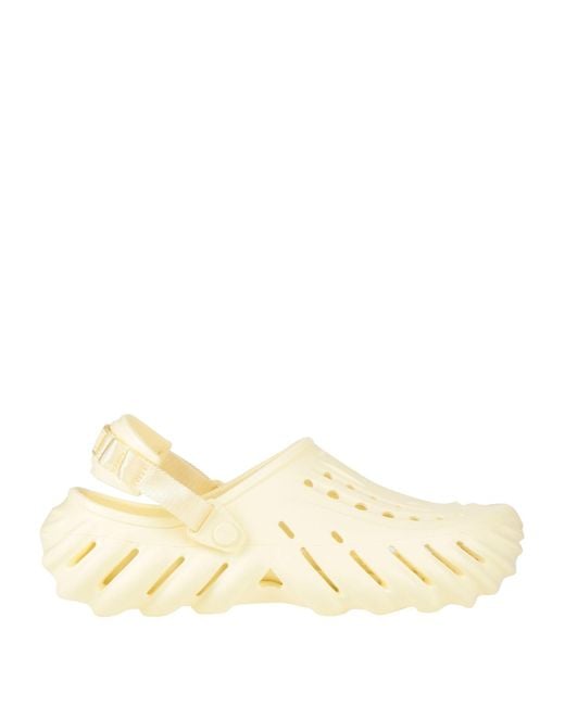 Mules & Zoccoli di CROCSTM in Natural da Uomo