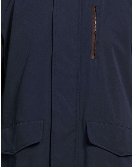 Paul & Shark Blue Jacket Polyester, Elastane for men