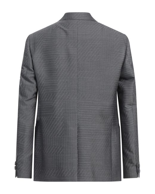 ジャケット Fendi Mud Wool Blend Blazer Fendi FF motif blazer - Beige - Boys | JMA184A6A6F0E0X