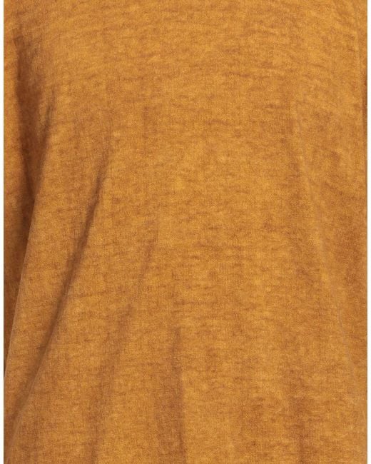 Alpha Studio Brown Marigold Sweater Cotton for men