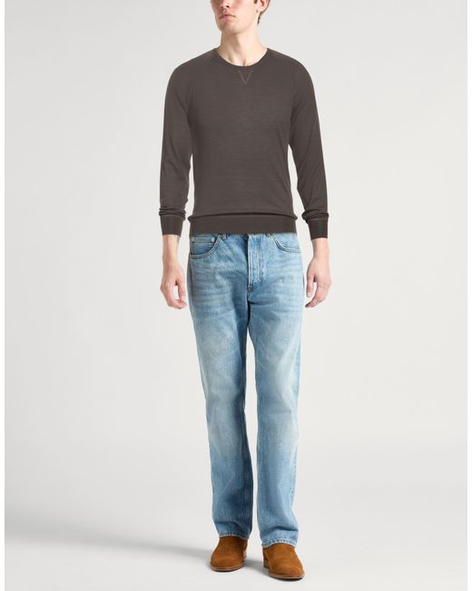 Pullover di Moorer in Gray da Uomo