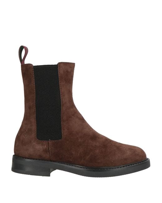 Botines De Caña Alta Pollini de color Brown