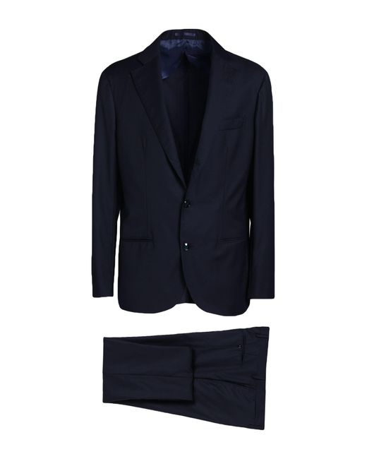 Barba Napoli Blue Suit for men