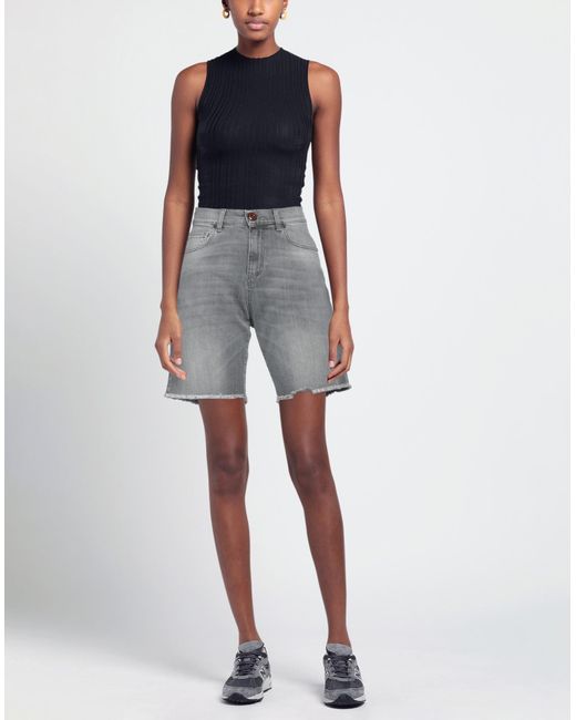 Vision Of Super Gray Denim Shorts