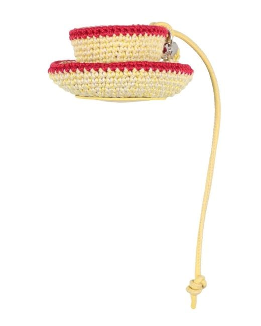 J.W. Anderson Pink Bag Accessories & Charms