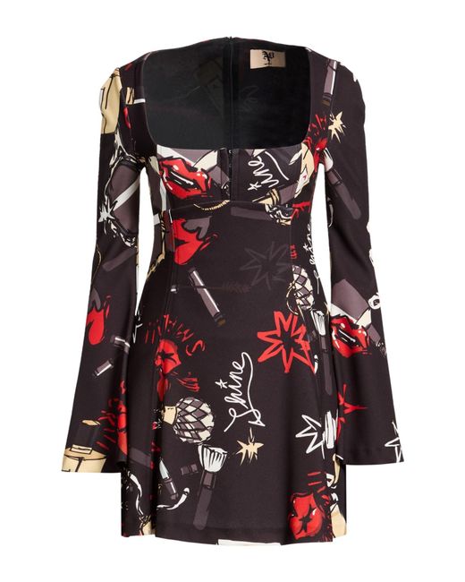 Aniye By Red Mini Dress Polyester, Elastane
