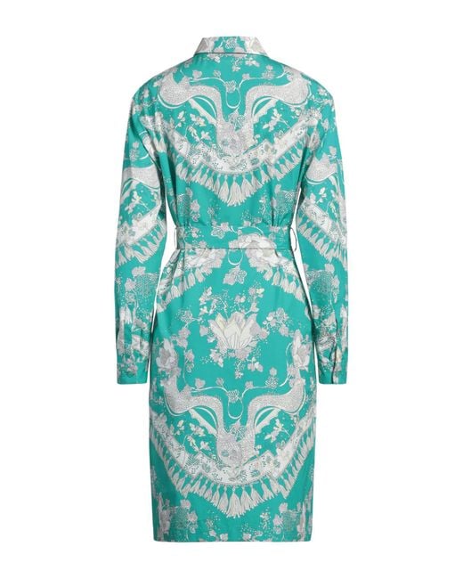 Emilio Pucci Blue Midi Dress
