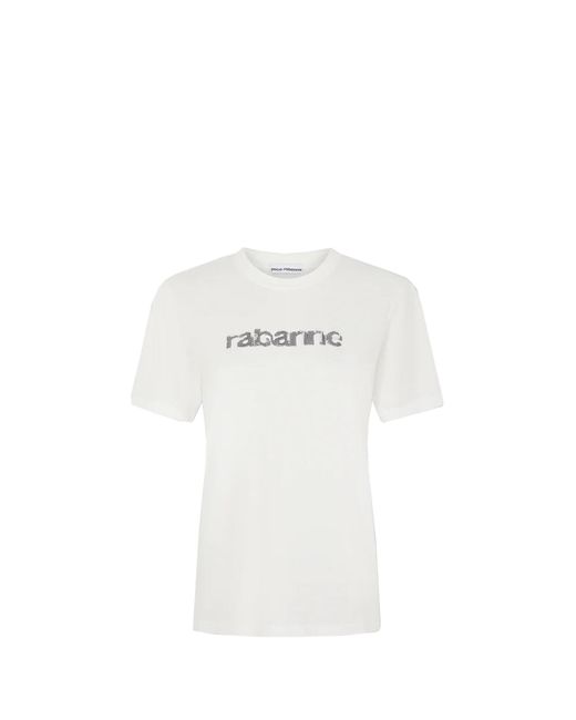 Camiseta Rabanne de color White
