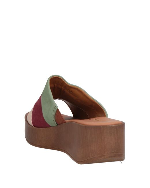 The Flexx Brown Sandals Leather