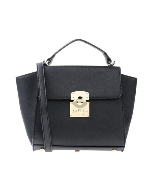 Tru Trussardi Leather Handbag in Black | Lyst Australia