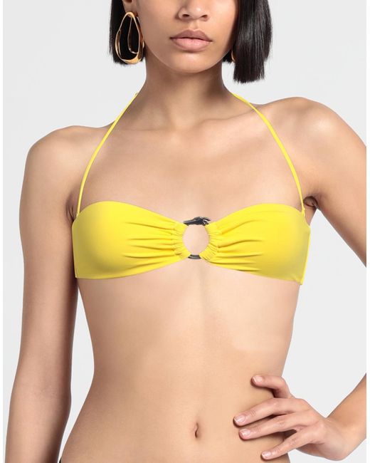 Trussardi Yellow Bikini-Oberteil