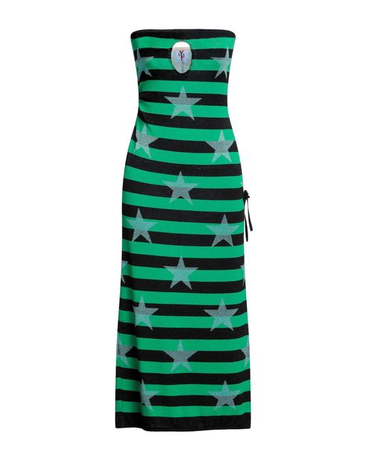 Cormio Green Midi Dress
