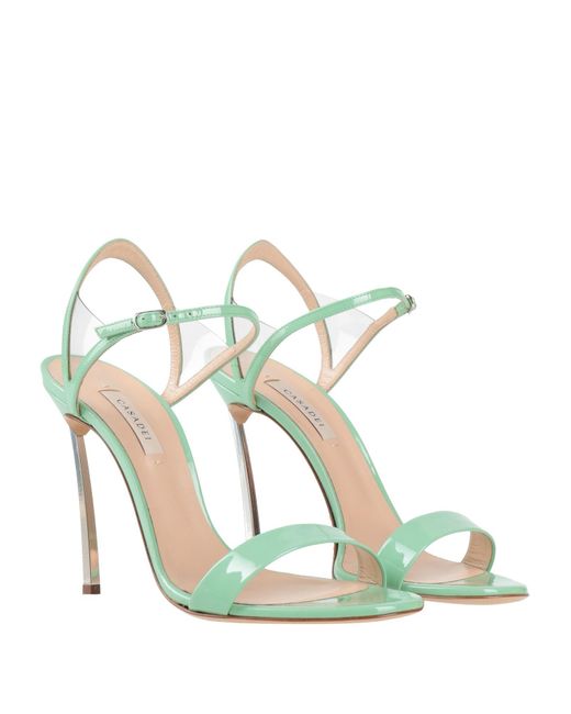 Casadei Green Sandals