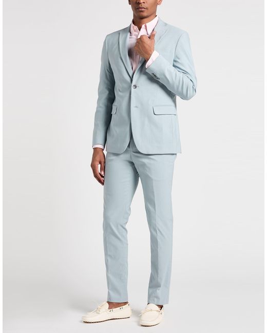 MARCIANO BY GUESS Blue Sky Suit Polyester, Wool, Viscose for men
