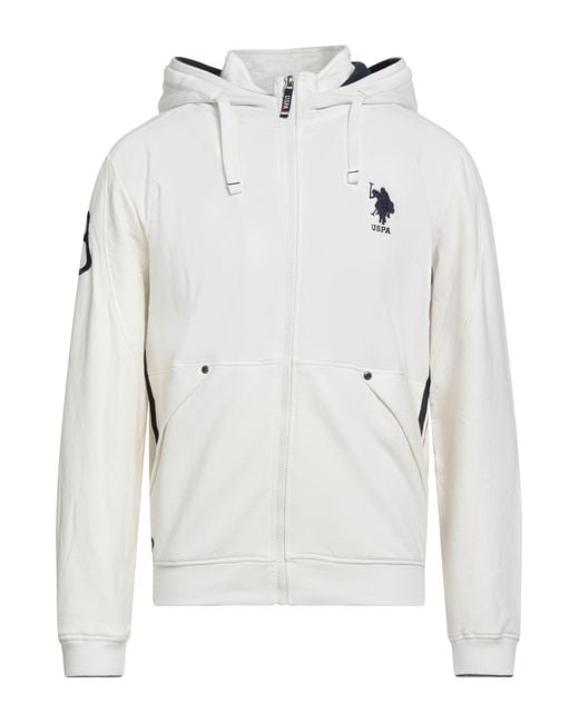Felpa di U.S. POLO ASSN. in Gray da Uomo