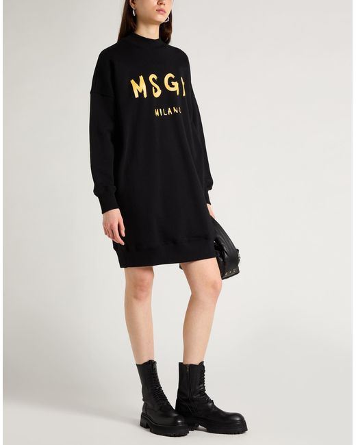 MSGM Black Mini-Kleid