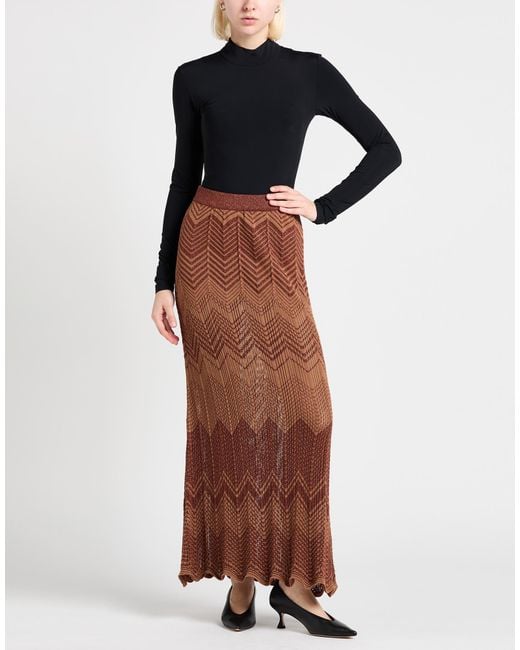 Gonna Lunga di Akep in Brown