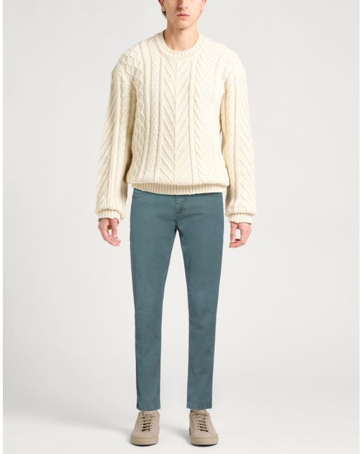 AT.P.CO Blue Trouser for men