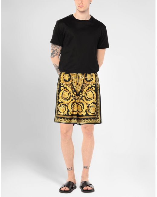 Versace Metallic Shorts & Bermuda Shorts for men