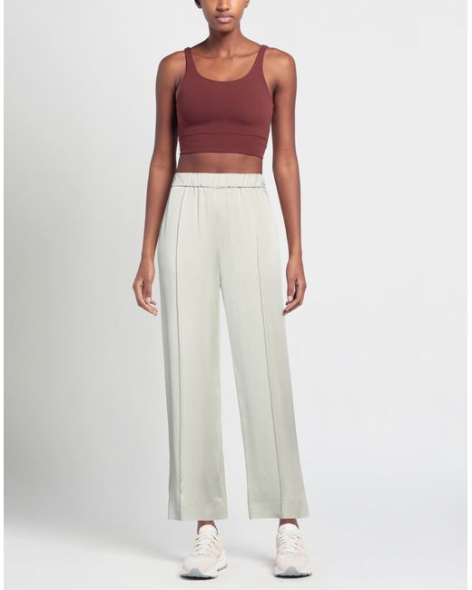 Jil Sander White Pants Acetate, Viscose