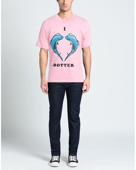 BOTTER Pink T-shirt for men