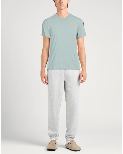 Parajumpers Blue T-Shirt Cotton for men